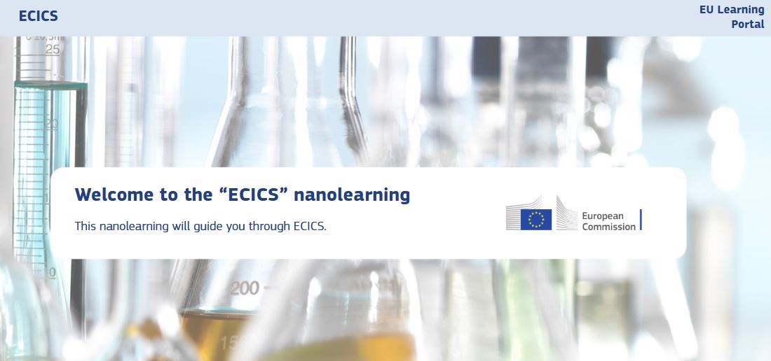 New course: European Customs Inventory of Chemical Substances (ECICS)